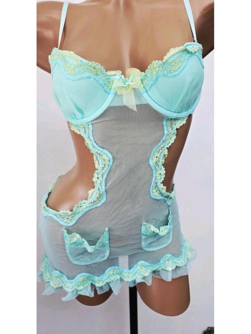 Victoria’s Secret Maid Apron Costume Slip 34B